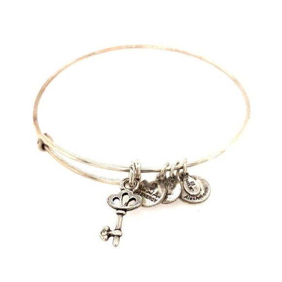Alex and Ani Key Bracelet - Picture 1 of 3